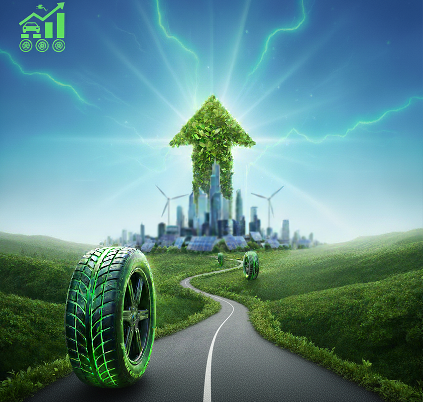 رشد چشمگیر بازار تایر خودروهای برقی تا سال ۲۰۳۴